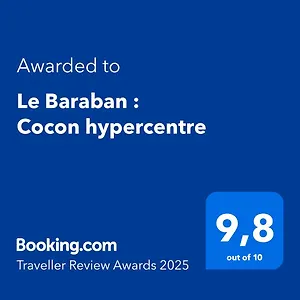 Appartement Le Baraban : Cocon Hypercentre, Saint-Etienne (Loire)